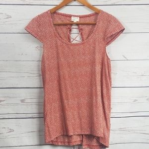 RVCA Lace Back Top